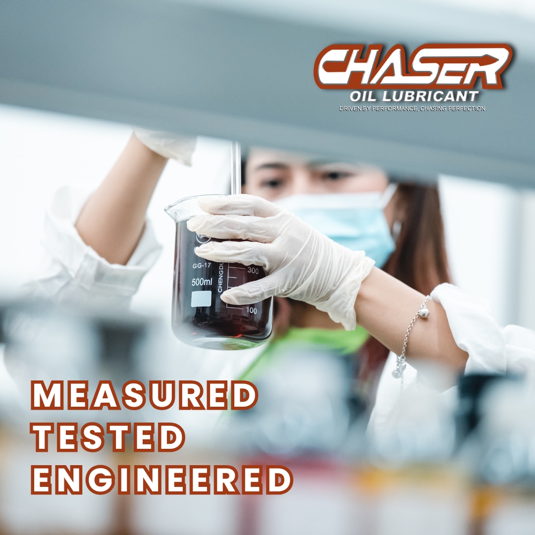 Chaser Oil Lubricant — Measured. Tested. Engineered.