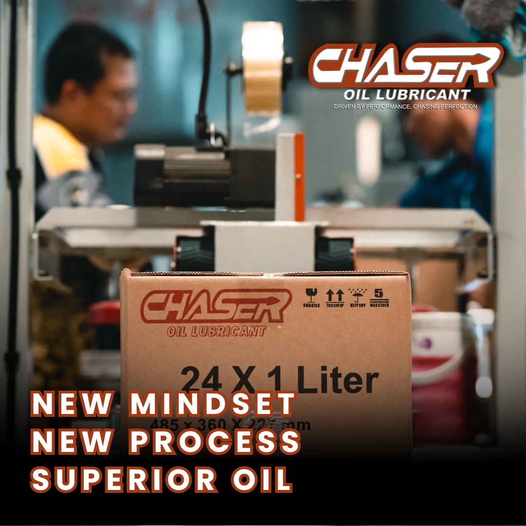 Chaser Oil Lubricant — New mindset. New process. Superior oil.