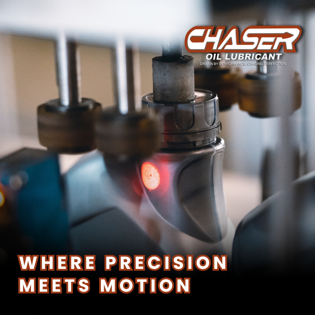 Chaser Oil Lubricant — Where precision meets motion