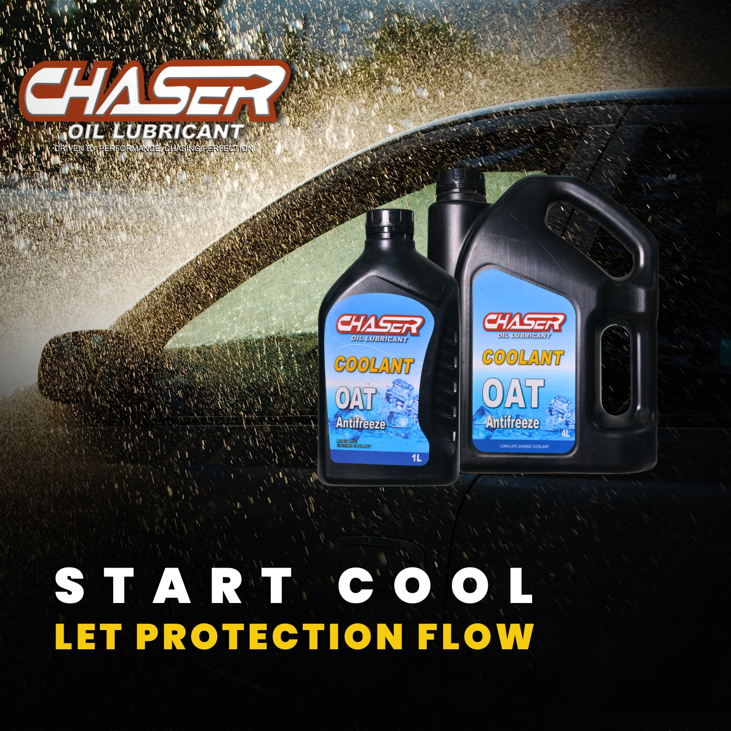 Chaser Oil Lubricant tip — Avoid cold revving