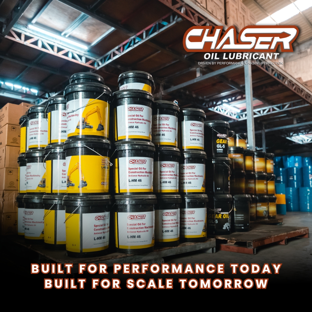Chaser Oil Lubricant — Built for performance today, built for scale tomorrow