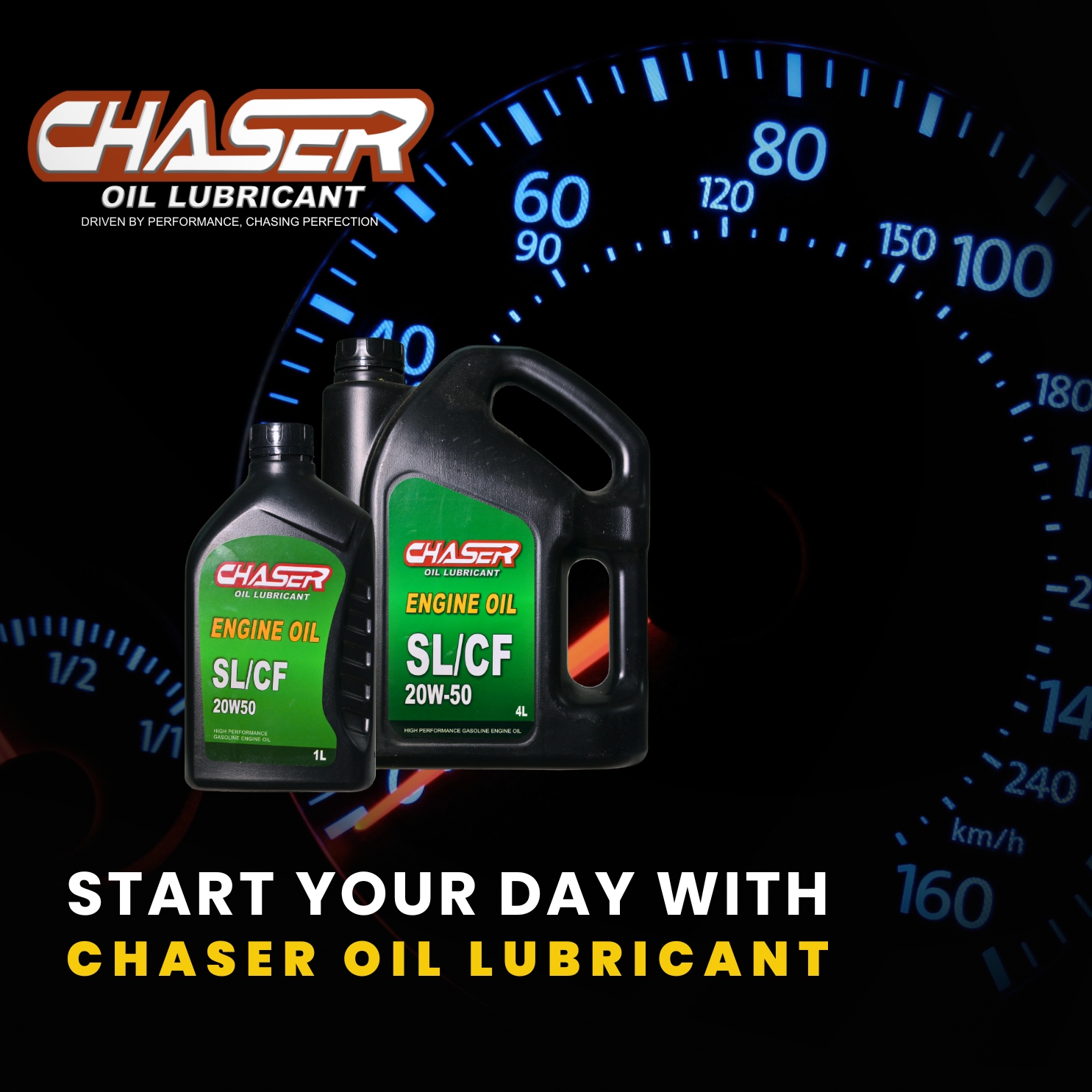 Chaser Oil Lubricant tip — Avoid excessive idling