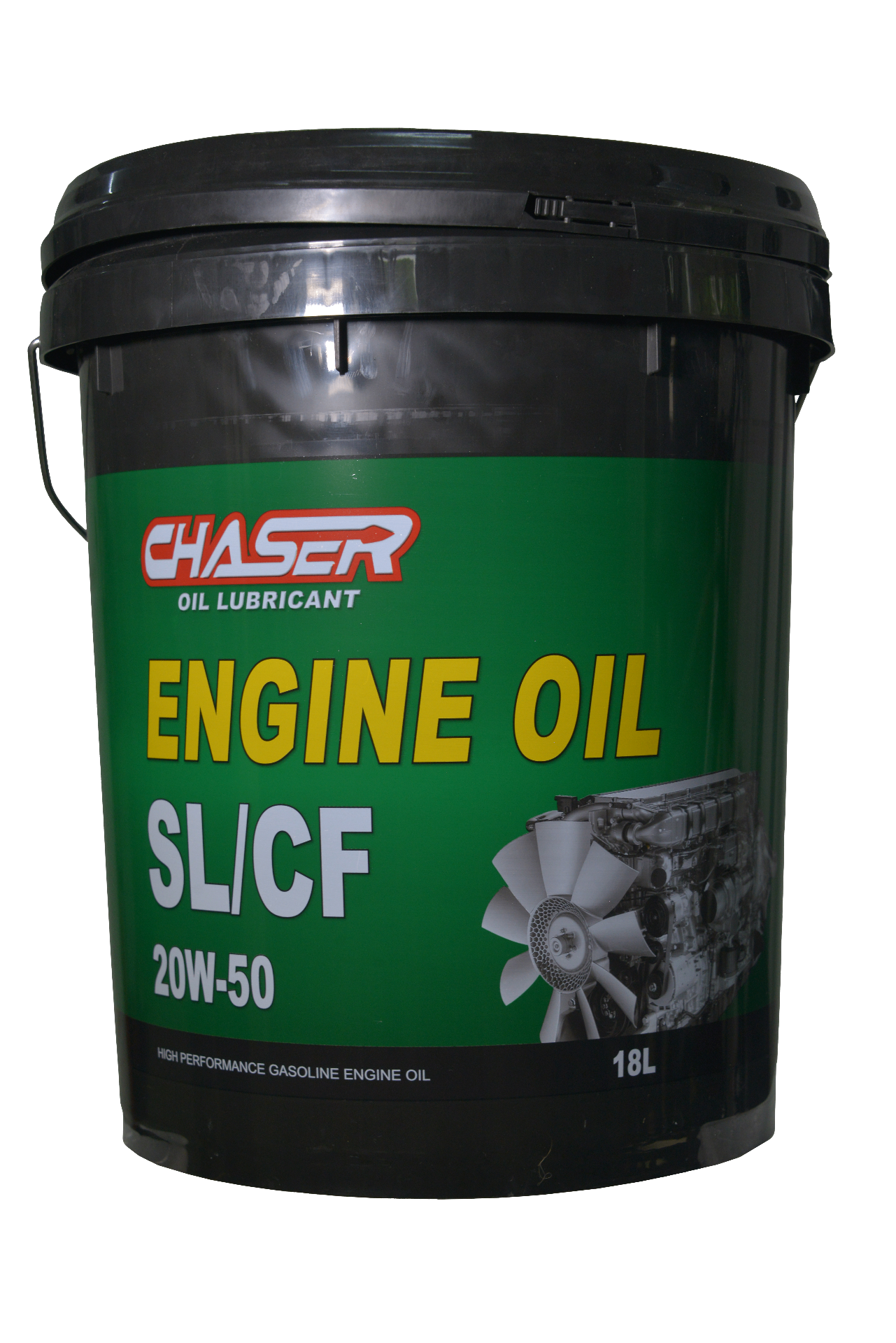 Chaser SL/CF 20W-50 Engine Oil 18L pail pack